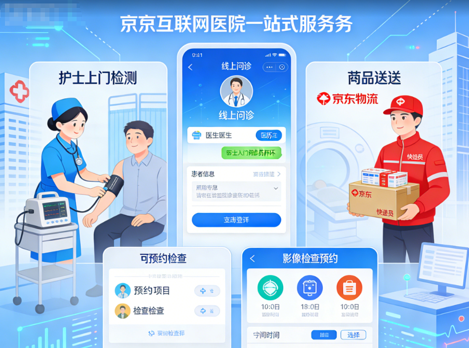 京東互聯(lián)網(wǎng)醫(yī)院日均問(wèn)診咨詢(xún)量超50萬(wàn)